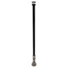 Seaview 36" Manually Folding Light Post w\/316 Stainless Steel Base  LTBLED12C5 Navigation Light - Black [SVMHB136LEDSSB]