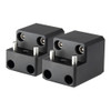 PTM Watersports Board Rack Mount - 4 Bolt - Black - Pair [P13168-1400TEBBK]