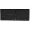 Sea Brackets 20" Straight Trolling Motor Plate - Black [SEA2325-BLK]