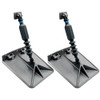 Smart Tabs SX Trim Tabs by Lectrotab 9.5" x 10" f\/18'-22' Boats w\/80lb Actuators - 150-240HP - Gunmetal Grey [SXG9510-80]
