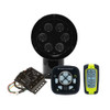 ACR RCL-50 LED Black Searchlight w\/URP-103 Wired Point Pad, URC-104 Master Controller  URC-103 Wireless Handheld Remote [1981]