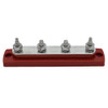Bluewater Common Stud Busbar 4 Gang - Red [312303-B-025]