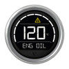 Veratron VL Digital 52 w\/Round Chrome Bezel [B00205704]