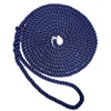 New England Ropes 3/8" Premium 3-Strand Dock Line - Navy Blue - 25'