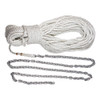 Lewmar Anchor Rode 15&rsquo; 5/16&rdquo; G4 Chain w/200&rsquo; 5/8&rdquo; Rope w/Shackle
