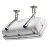NavPod GP1040-40 SystemPod Pre-Cut for Garmin GPSMAP 942xs/942/922xs/922 f/9.5&Prime; Wide Guard