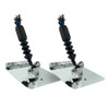 Smart Tab Trim Tabs by Lectrotab 7" x 8" f/10'-12' Boats w/20-25 HP