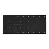 Sea Brackets 18" Straight Trolling Motor Plate - Black