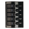 Sea-Dog Nylon Circuit Breaker Panel - 5 Circuit - Wave Style
