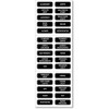 Blue Sea 8030 DC Panel Basic 30 Label Set