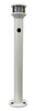 Seaview 24in White Light Post With LTBLED12C5 Nav Light