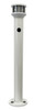 Seaview 36in White Light Post With LTBLED12 Nav Light