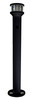 Seaview 24in Black Light Post With LTBLED12 Nav Light
