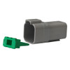Pacer Deutsch DT Receptacle &amp; Wedge Lock Kit - 6 Position - 5 Pack