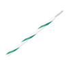 Pacer 14 AWG Gauge Striped Marine Wire 500' Spool - White w/Green Stripe