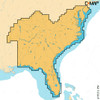 C-MAP Reveal X Inland US Lakes South East microSD