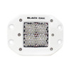 Black Oak 2" Marine Flush Mount LED Pod Light - Diffused Optics - White Housing - Pro Series 3.0