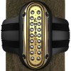 Metro Marine High-Output Vertical Piling Mount Light w/Intelligent Monochromatic LED's - Aqua, 90&deg; Beam