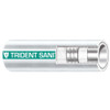 Trident Marine 1-1/2" x 50' Coil Premium Marine Sanitation Hose - White w/Green Stripe