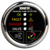 Fireboy-Xintex Propane Fume Detector w/Plastic Sensor &amp; Solenoid Valve - Chrome Bezel Display