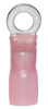 Ancor 8AWG 1/4 Ring Terminal heat Shrink Red 25 Pack