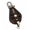 Barton Size 2 35mm Plain Bearing Pulley Block Single Swivel &amp; Becket