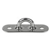Schaefer Stainless Steel Welded Pad Eye - 2"L x 5/8"W