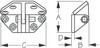 Sea-Dog Line Ss Hatch Hinge Angle Base 205282-1