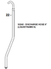 Liquidynamics, Inc. Discharge Hose 6" S3242