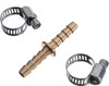 Attwood Marine Brass Hose Mender W/Clamps 3/8 11822-6