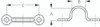 Sea-Dog Line Ss Pad Eye 1/2"X7/16" 081101-1