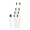 Fusion RCA Splitter Cable 2 Female RCAfts to 8 Male RCAf