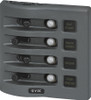 Blue Sea Weather Deck Panel 12v 4 Circuit Breaker Panel