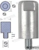 Recambios Marinos Rod For Yanmar - Dia. 23 M8 Ten01309