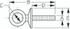Sea-Dog Line Ss Eyebolt 1/2"D 1/4"X3-3/8" 080466-1