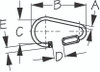 Sea-Dog Line Ss Quick Link Pear 5-9/16" 153612