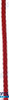 Recambios Marinos Poliester Rope 2 Mm Red 50 M Pol2202041020