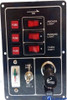 Recambios Marinos Switch Panel 3-Gang W/Tester Gs11189