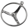 Lewmar 15.5in Power Grip Wheel Stainless Steel M12 Nut