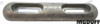 Recambios Marinos Zinc Alloy Anode 2_4Kg Mgdzd77Euro