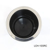 T.H. Marine Cup Hldr W/Mnting Flng-Ss Rim Lch-1Ssrc-Dp