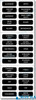 Recambios Marinos Label Kit Dc Pnl Basic Blk Bs8030