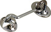 Sea-Dog Line Chrm Brass Door Hook 3" 222113-1