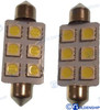 Recambios Marinos Bulb Festoon 6Led 1.3W 10/30V Gs10528