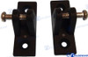 Recambios Marinos Nylon Deck Hinge Black  (Pair) Gs72236