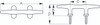 Sea-Dog Line Ss Hd Stud Mnt Cleat 12" 1/2Nc 041762