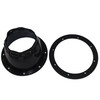 T.H. Marine 4 1/2 Cable Boot With Ring-Blk Cbk-4-Dp