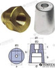 Recambios Marinos Conical Prop Nut Sq Inner Ten00415Q