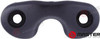 Recambios Marinos Small Top Fairlead-Black Mvbc06018Bk