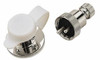 Sea-Dog Line Chrm Brs Conn 3 Amp 3 -Pin 426263-1